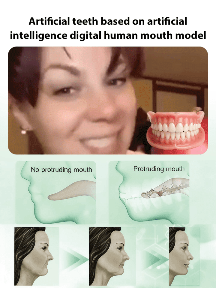 Natural Smile Denture Set – Over 200,000 units sold in just 3 days! ✨ 100% satisfaction guaranteed – Fixes yellowing teeth and missing teeth in seconds.
