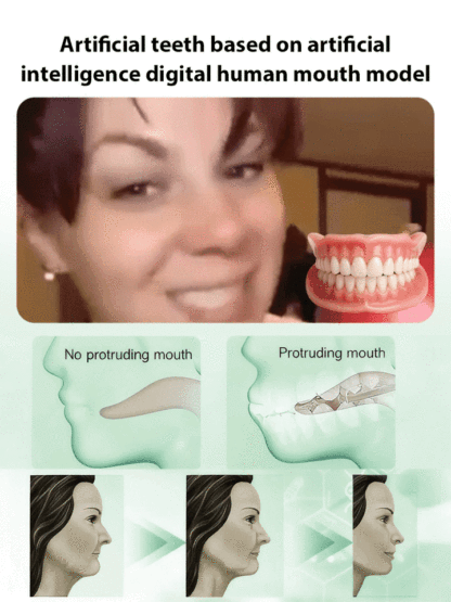 Natural Smile Denture Set – Over 200,000 units sold in just 3 days! ✨ 100% satisfaction guaranteed – Fixes yellowing teeth and missing teeth in seconds.