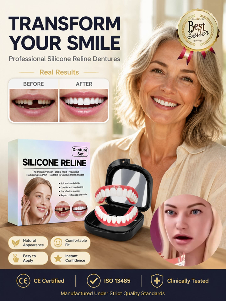 😁 [Limited Edition] Premium Dental Prosthesis – All-Inclusive, No Dentist Needed!