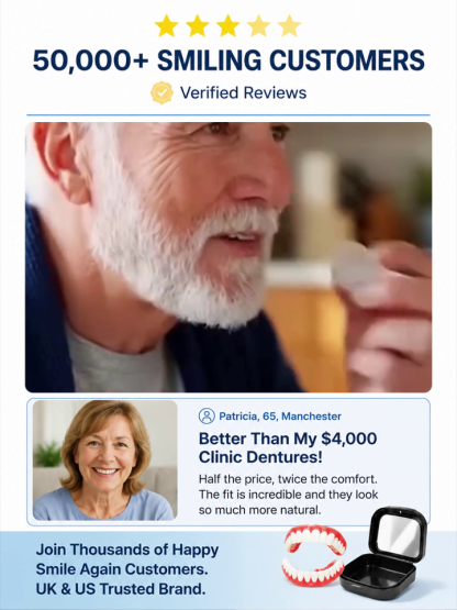 😁 [Limited Edition] Premium Dental Prosthesis – All-Inclusive, No Dentist Needed!