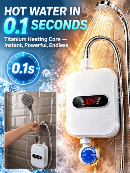 🔥 Instant Hot Water Heater | No Plumbing, No Tank