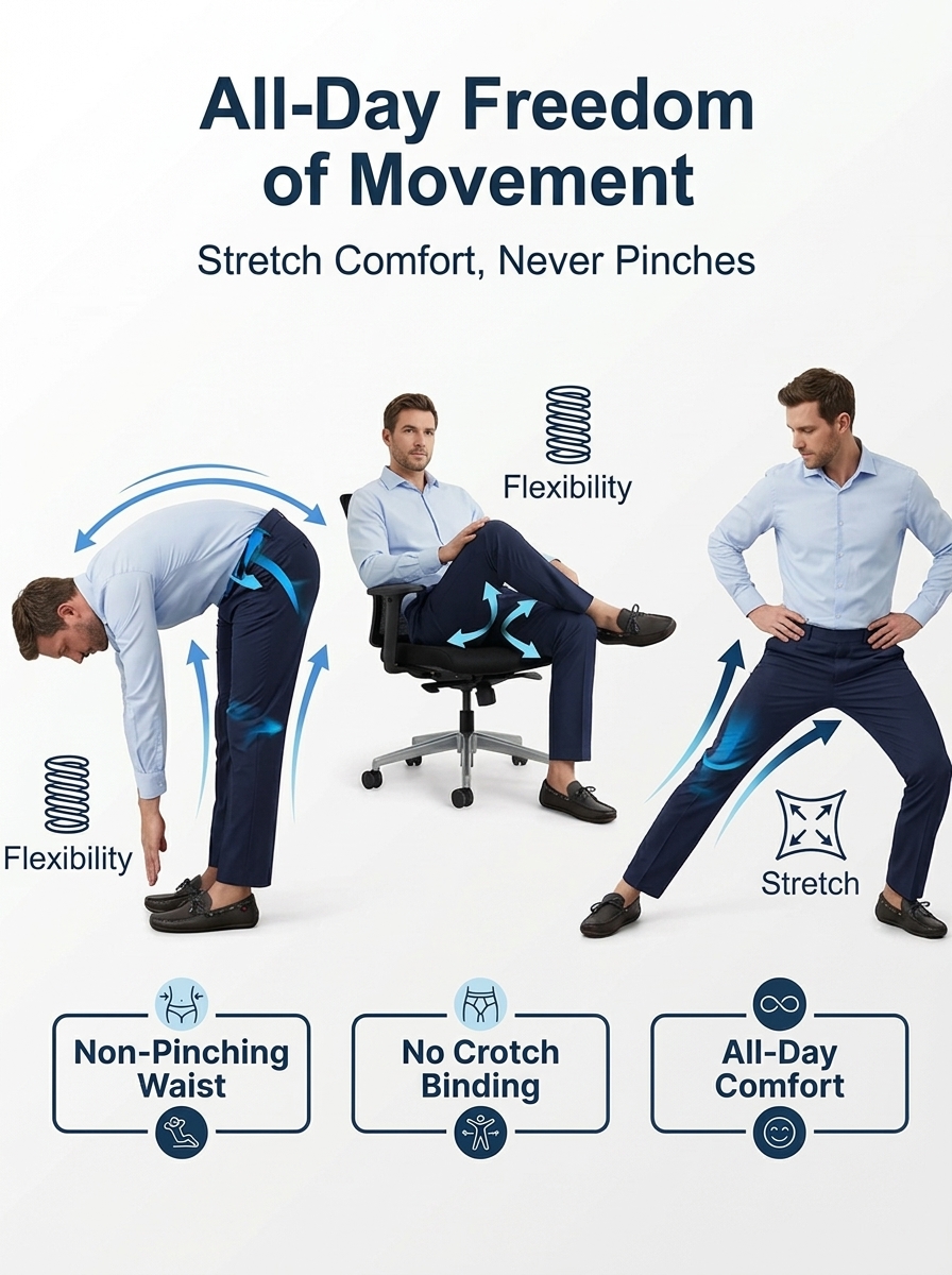 ❄️ Icy-Cool Comfort Pants – Where Cool Meets Confidence