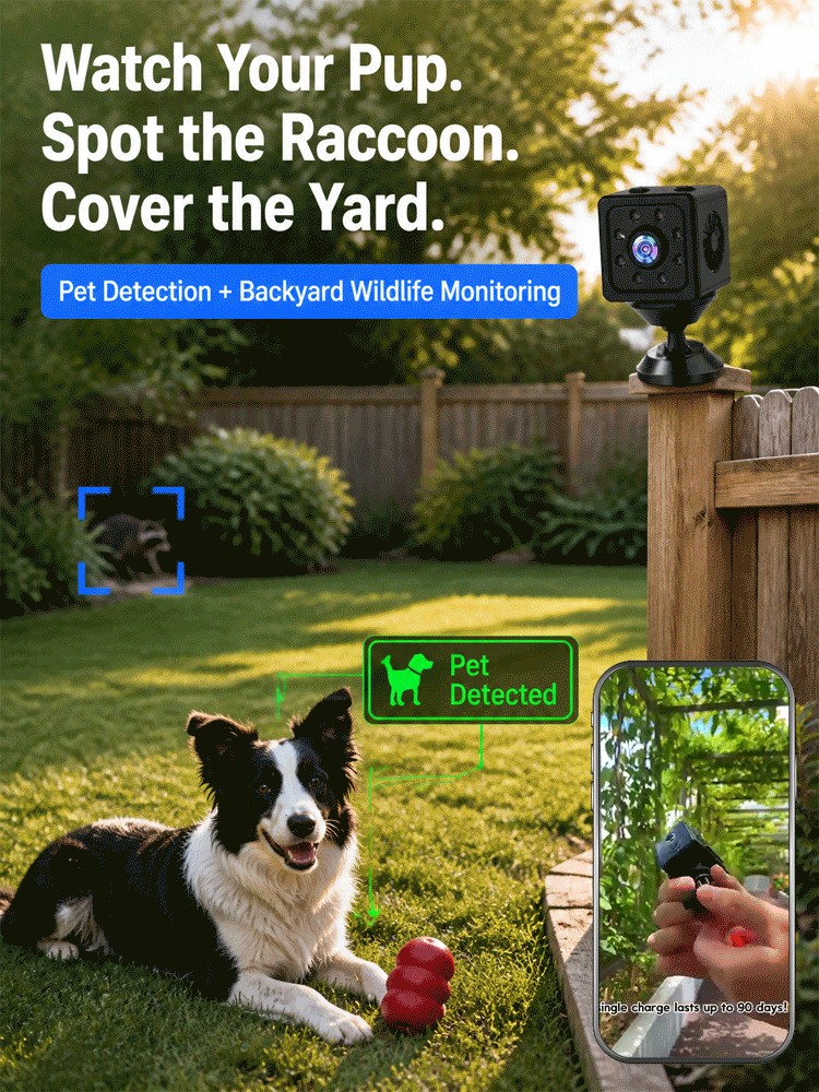 🕵️‍♂️ Invisible Wireless HD Camera – Zero Setup, Zero Fees, Total Peace of Mind