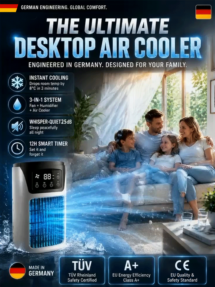 [2026 Bestseller in Europe and America] Instant-Cooling Air Conditioner for Home [Perfect for Hot Climates!]