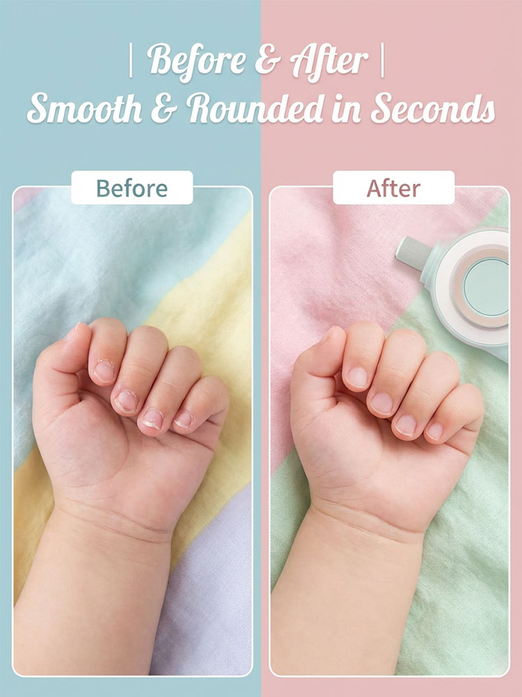 【Essential for Homes with Babies and Elderly】Electric Nail Grinder