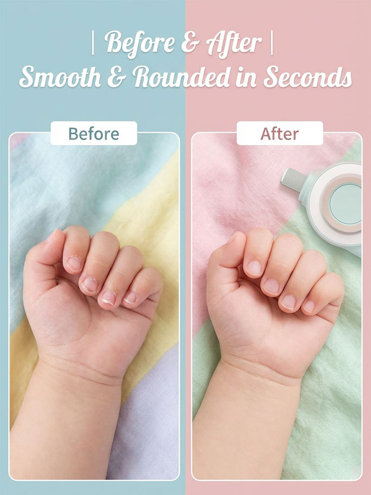 【Essential for Homes with Babies and Elderly】Electric Nail Grinder