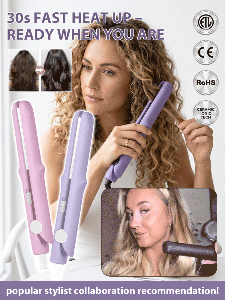 Mini Ceramic Hair Straightener