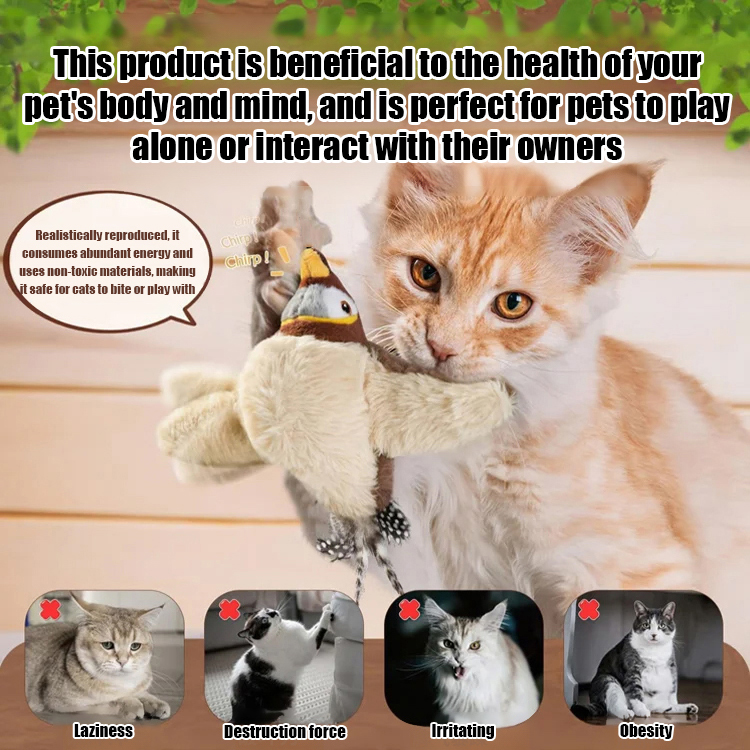 Simulated Electric Shaking Bird Toy