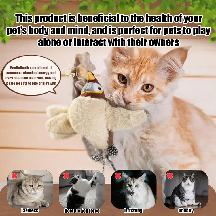 Simulated Electric Shaking Bird Toy