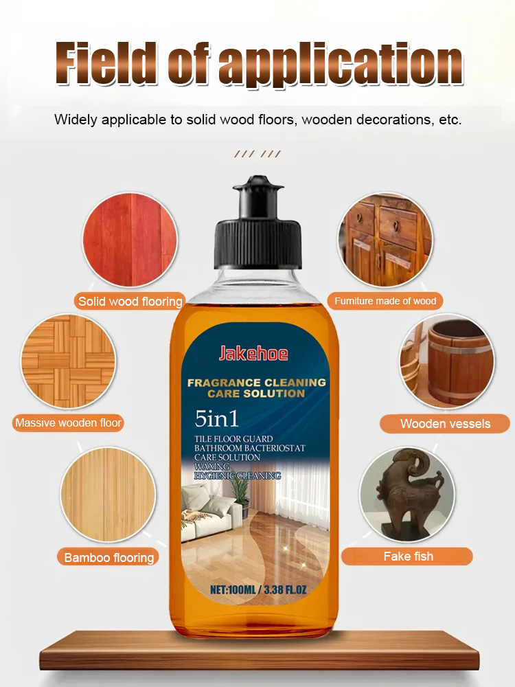 🌟 Mirror-Gloss Hardwood Cleaner –Old Floors → Brand New in 3 Seconds! ✨