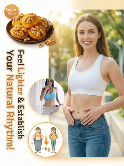 Apricot Roasted Walnuts ✨ Soft Sweet Sour Flavor Nutritious Healthy Snack On-the-Go