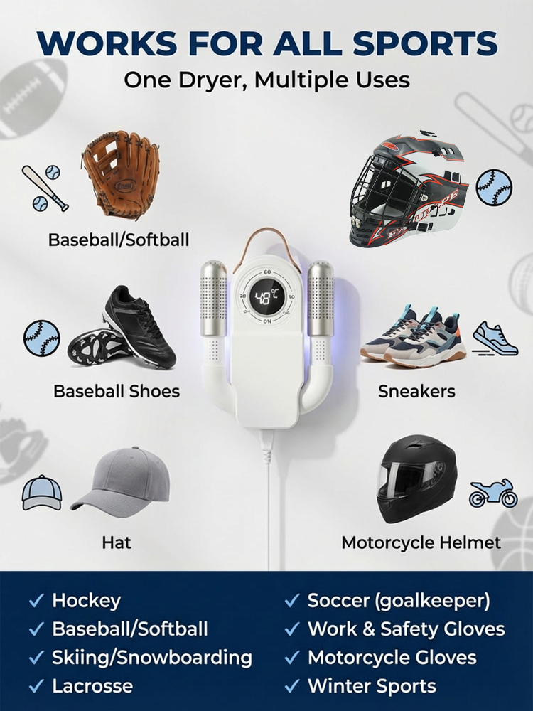 All-in-one shoe dryer