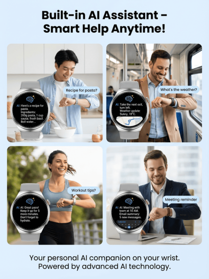 【Endorsed by Medical Doctors!】The Latest Smart Health Watch！The Premium Choice for Professionals!