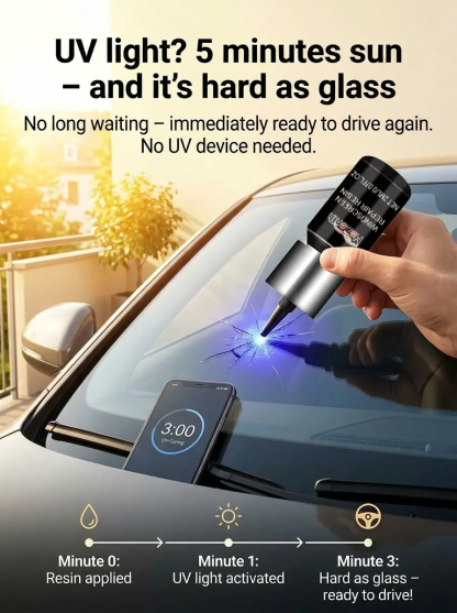 🌟 Invisible Glass Repair in Minutes! ✨ Say goodbye to cracks — no expensive replacements needed!