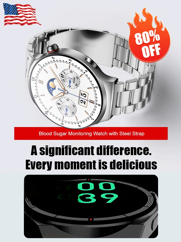 【Endorsed by Medical Doctors!】The Latest Smart Health Watch！The Premium Choice for Professionals!