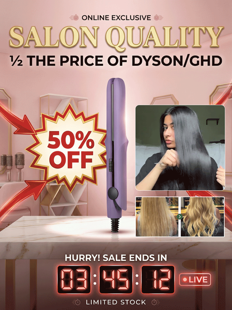 Mini Ceramic Hair Straightener