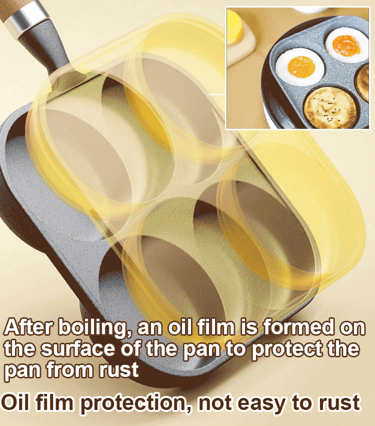 Maifanshi four hole frying pan