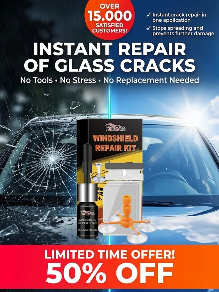 🌟 Invisible Glass Repair in Minutes! ✨ Say goodbye to cracks — no expensive replacements needed!