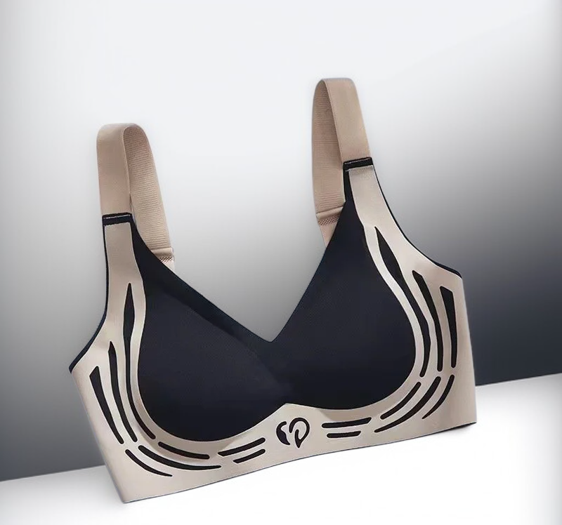 【FREE TRIAL OFFER!】Sculpting, figure-flattering bra in contrast color?