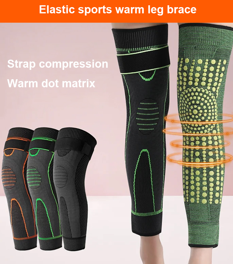 Dot matrix wormwood strap non-slip warm knee brace