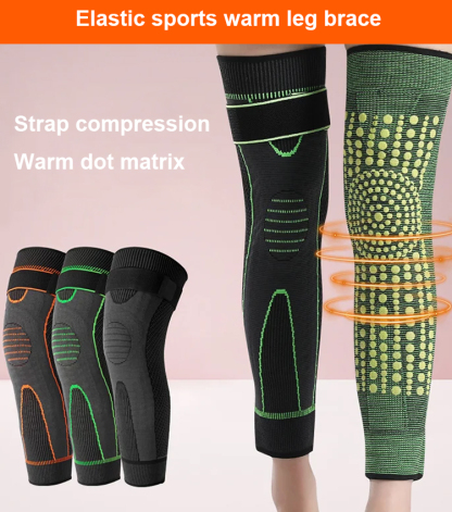 Dot matrix wormwood strap non-slip warm knee brace