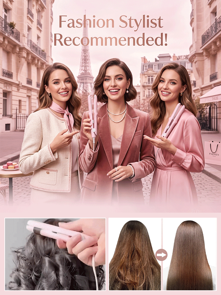 Mini Ceramic Hair Straightener