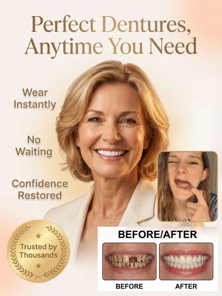 🔬🏥The Better-Than-Implant Solution! 30 Years of Research for a Flawless, Secure Fit.