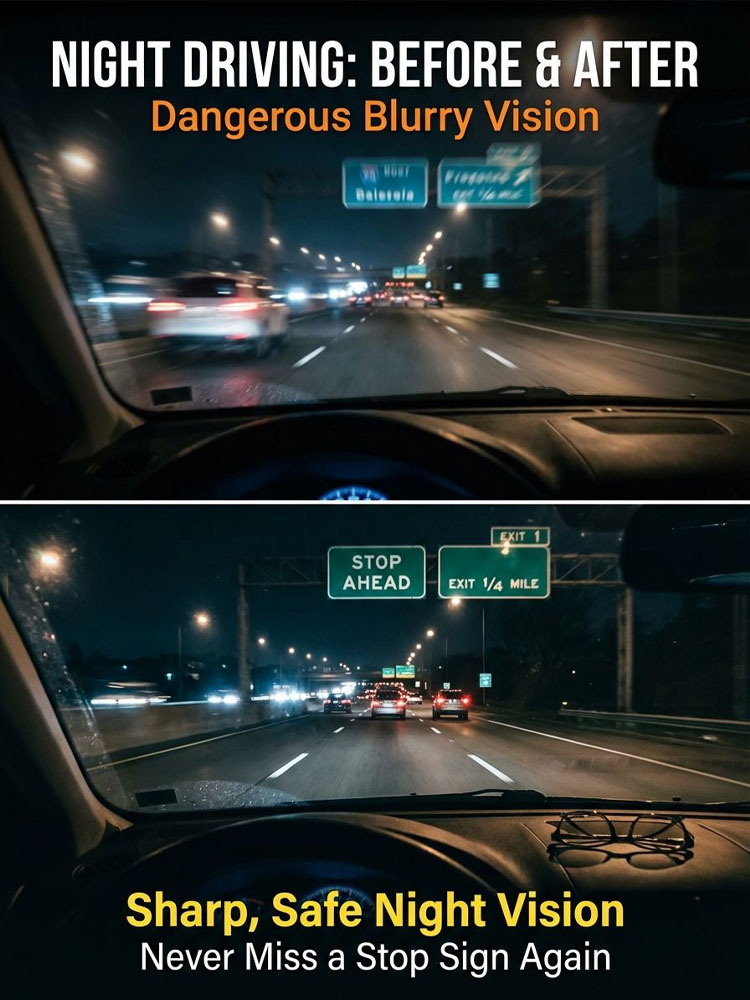 Auto-Focus Multifocal Reading Glasses