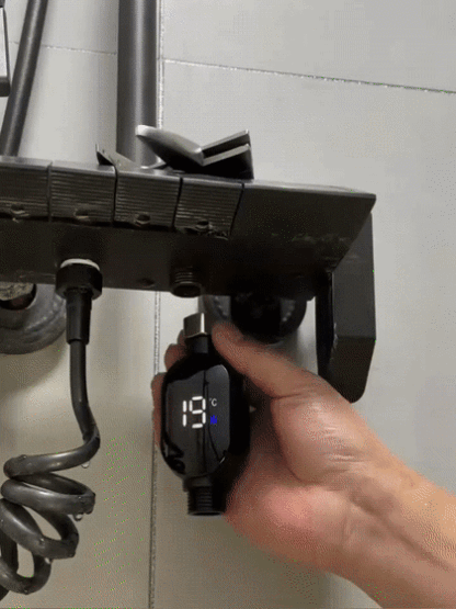 【0 electricity bill】Shower head LED temperature display🔥 Hot water in just 3 seconds