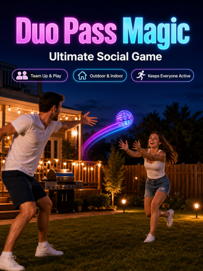 【Silicon Valley & Top Aeromodel Co-Dev】AI Sensing Boomerang Flying Orb | Smart Obstacle Avoidance & Hand-Controlled Magic | 1-Year Free Replacement Guarantee ✨