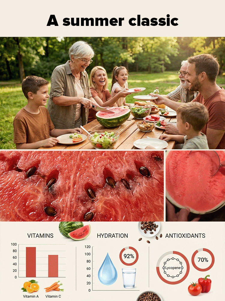 Non-GMO super sweet high-yield watermelon seeds