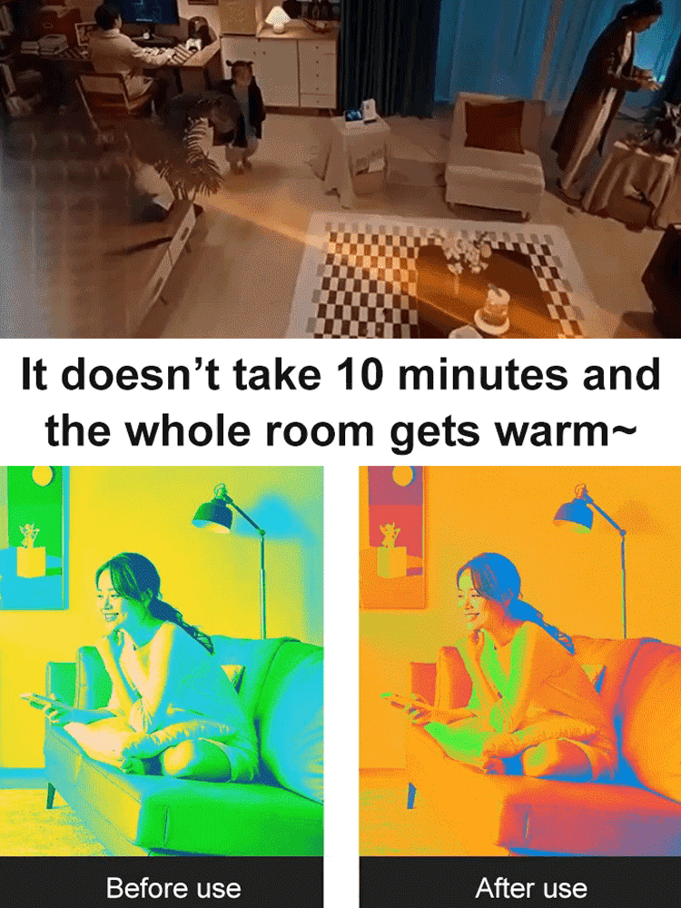 30 years of engineering. Heats 1,000 sq ft in 30seconds. 80% less energy – just £1 in 3 months.