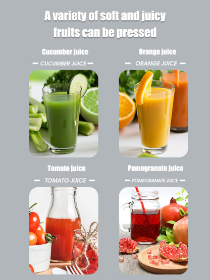 【Free trial】🍒Manual juicer, juice out in 5 seconds, easy to squeeze juice, effortless