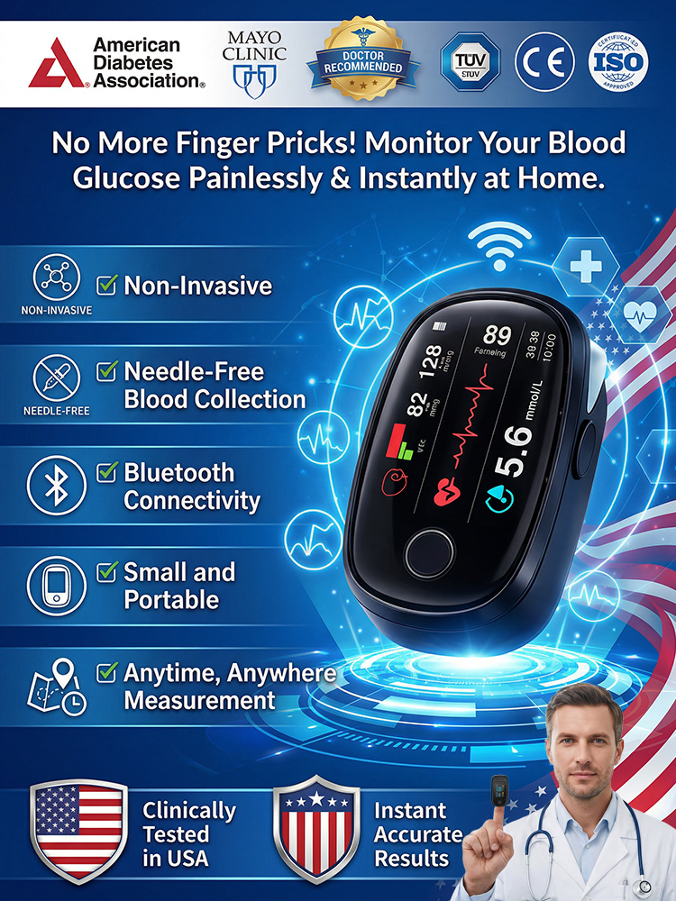  Finger Pulse Oximeter