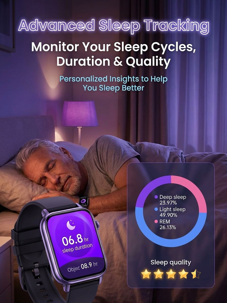 SM29 AI Smartwatch for Blood Glucose Measurement