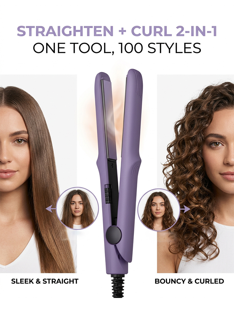 Mini Ceramic Hair Straightener