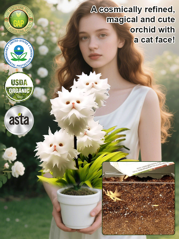 Cat's Eye Orchid Seeds – Easy to Grow, Fast to Bloom, Perfect for Any Space 🌿🏡