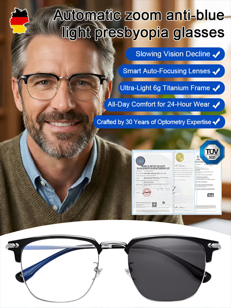 ✨ For the Price of a Few Burgers: Get Auto-Zoom, Blue-Light Blocking Readers. No Prescription, No 'Luxury' Markup—Just Our Factory Cost.✨