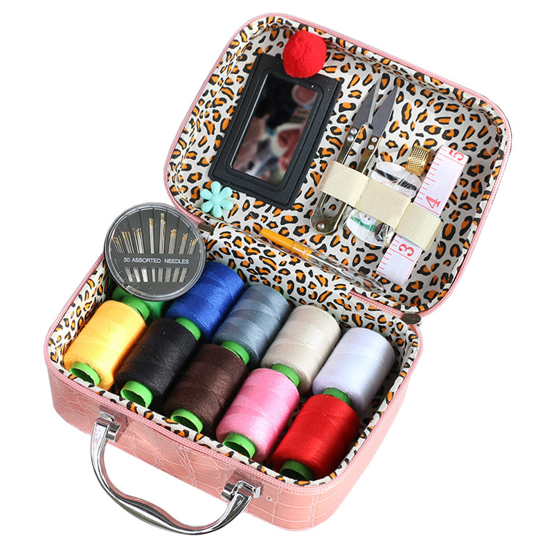 Portable Sewing Kit Needlework Box