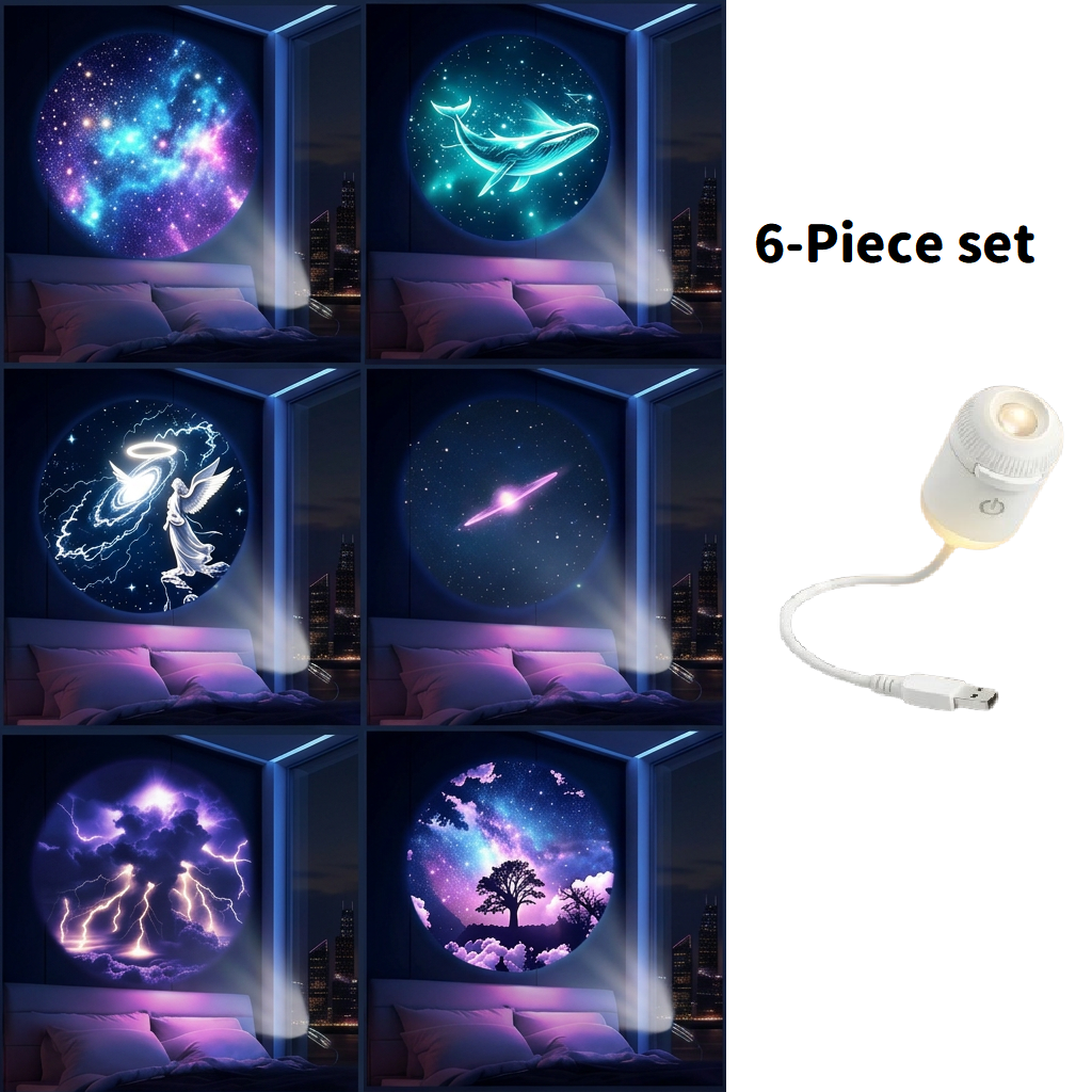 Ocean & Galaxy Projector: Your Private Aquarium & Planetarium for Room or Car – in Just 1 Second!