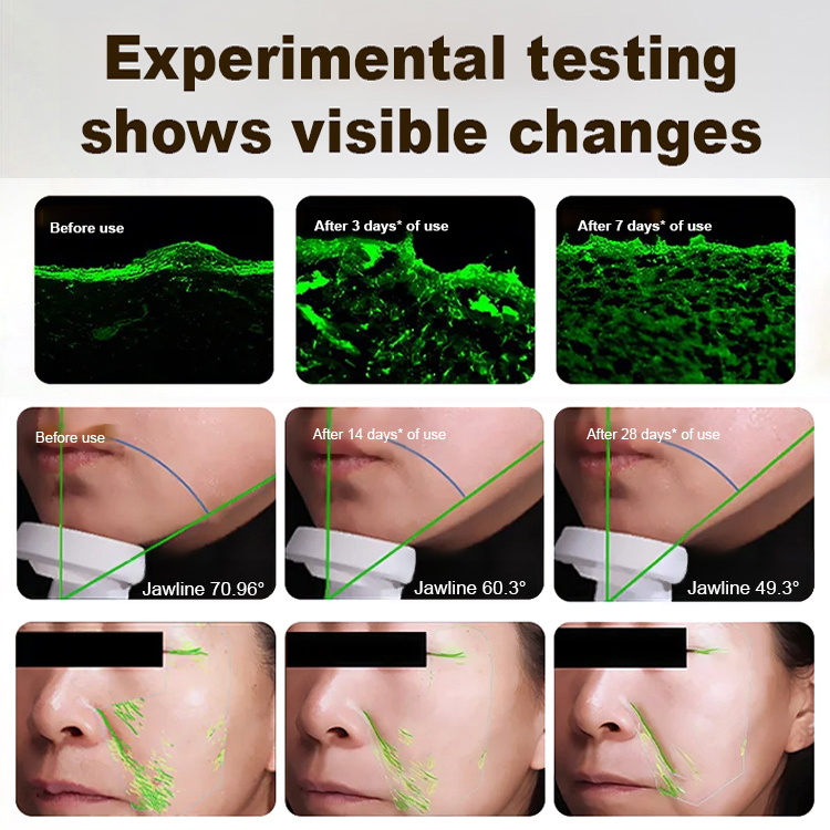 Anti-wrinkle collagen water light cell essence, feel the lift, see the glow — try it today, risk-free.