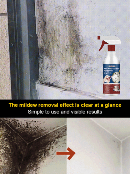 【Instant Wall Revival】3-in-1 Stain & Mildew Remover + Surface Refinisher