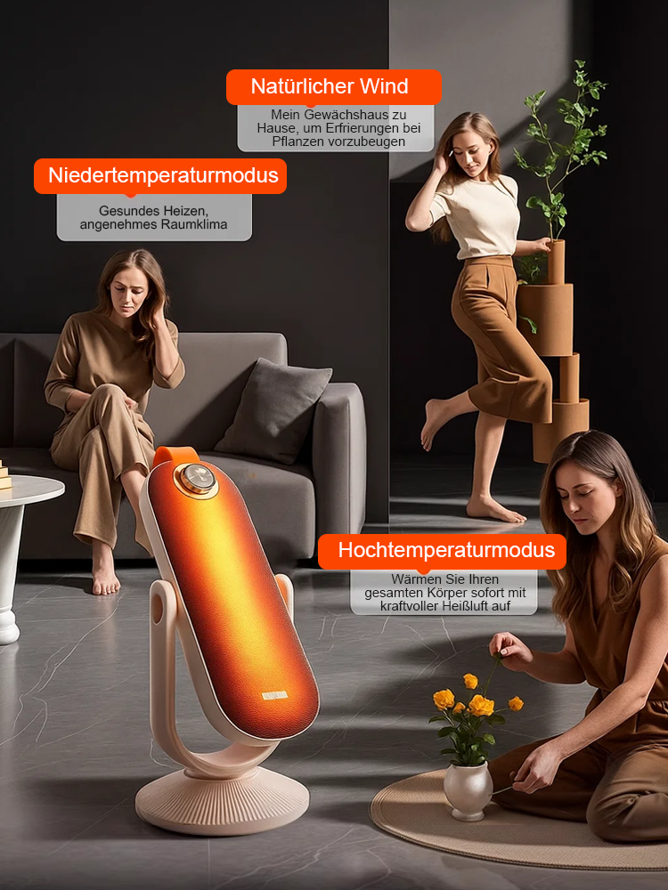 Leises, energiesparendes Ganzhaus-Schnellheizgerät