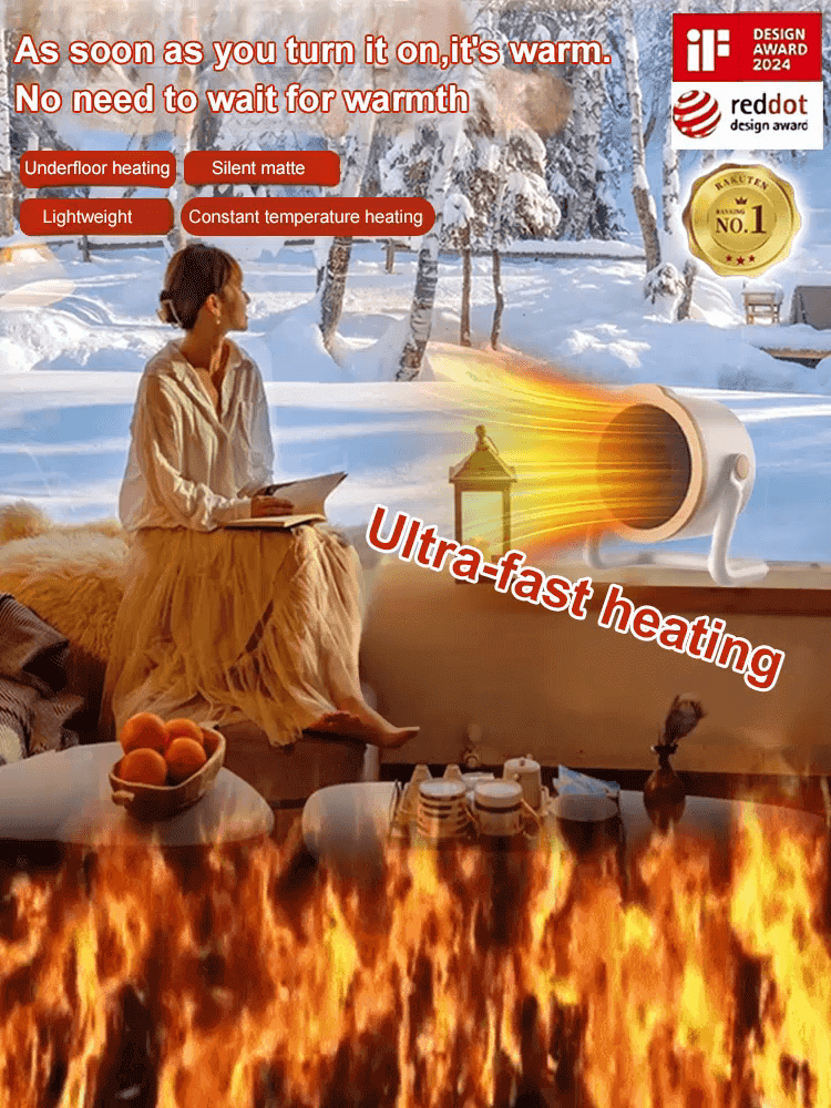 30 years of engineering. Heats 1,000 sq ft in 30seconds. 80% less energy – just £1 in 3 months.