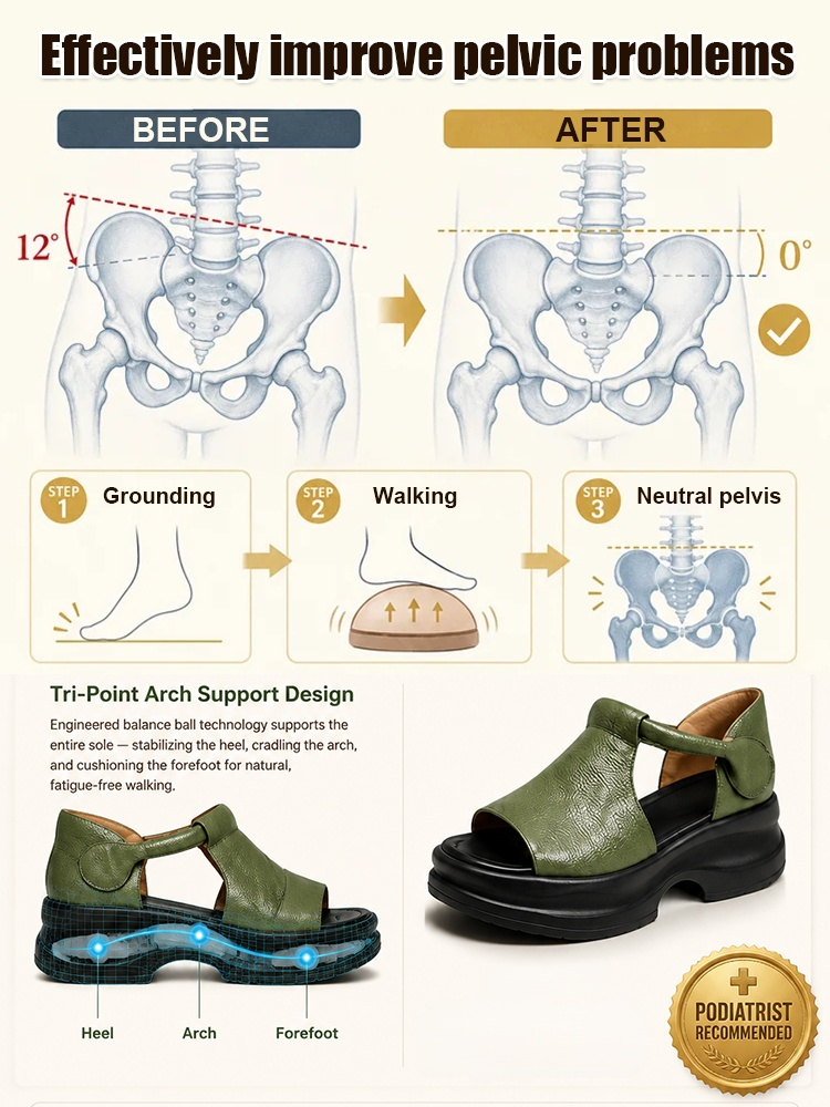 🩺 Medical-Grade Orthopedic Sandals: Say Goodbye to Bunions & Foot Pain!