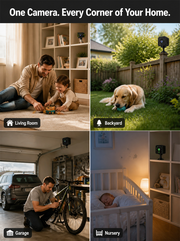 🕵️‍♂️ Invisible Wireless HD Camera – Zero Setup, Zero Fees, Total Peace of Mind