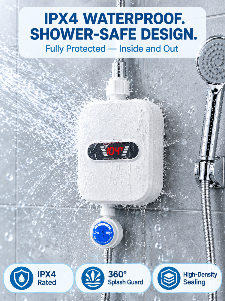 🔥 Instant Hot Water Heater | No Plumbing, No Tank