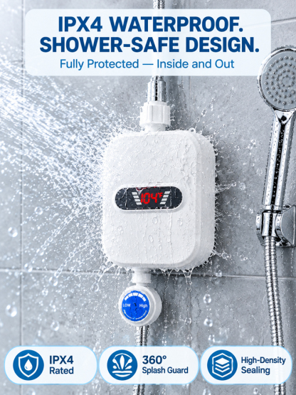 🔥 Instant Hot Water Heater | No Plumbing, No Tank