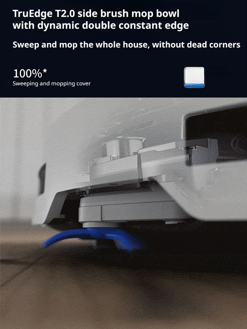 Intelligent three in one sweeping machine