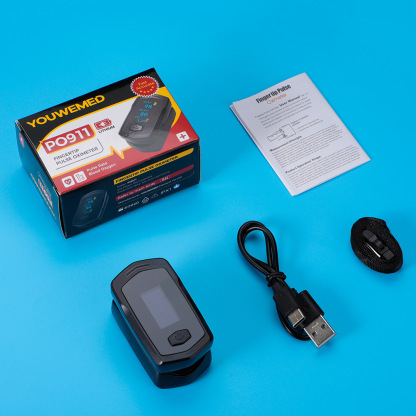  Finger Pulse Oximeter